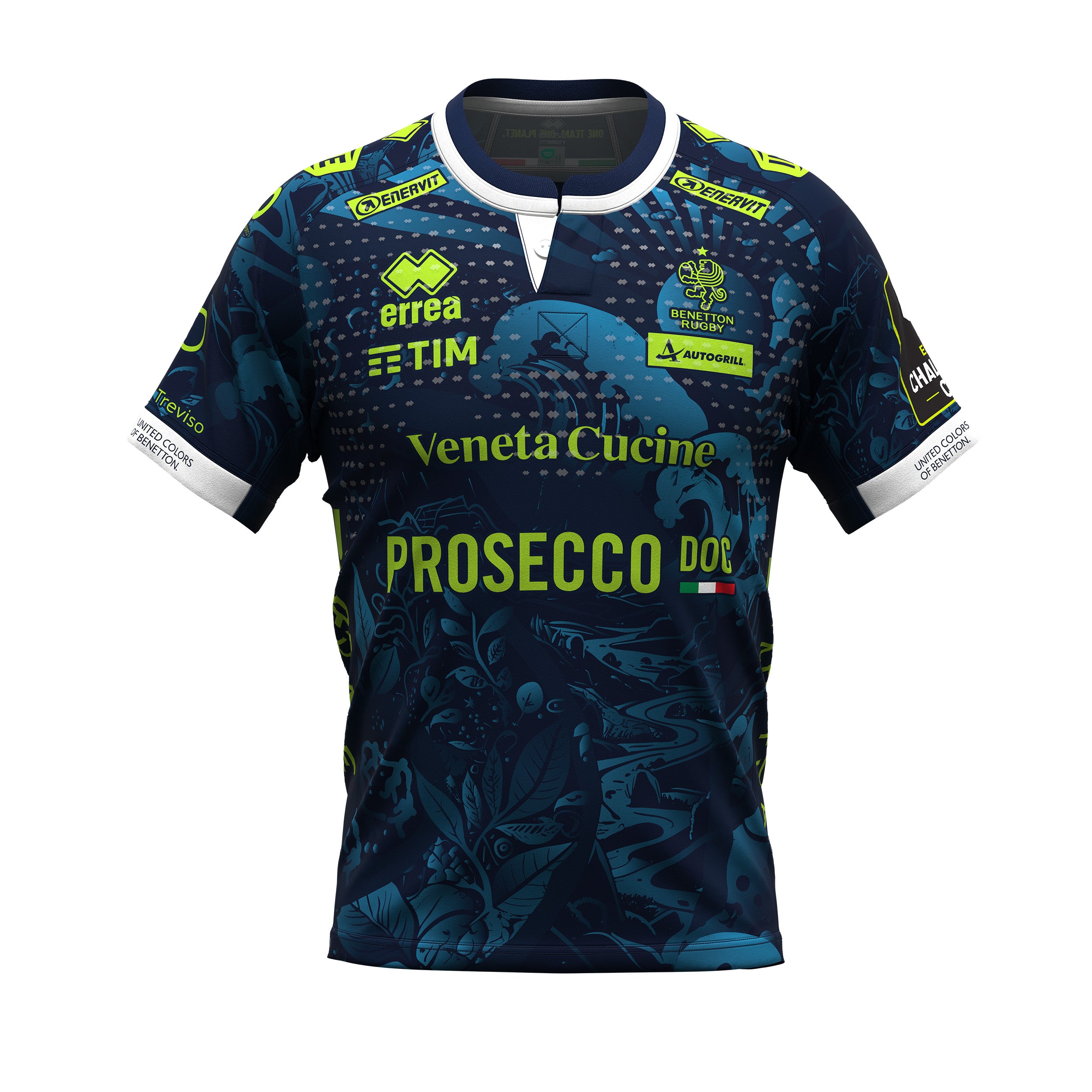 MAGLIA GARA AWAY BENETTON RUGBY 25-26
