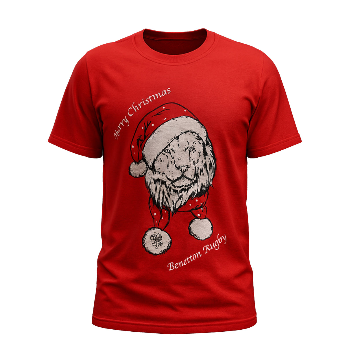 T-SHIRT NATALE DONNA BENETTON RUGBY