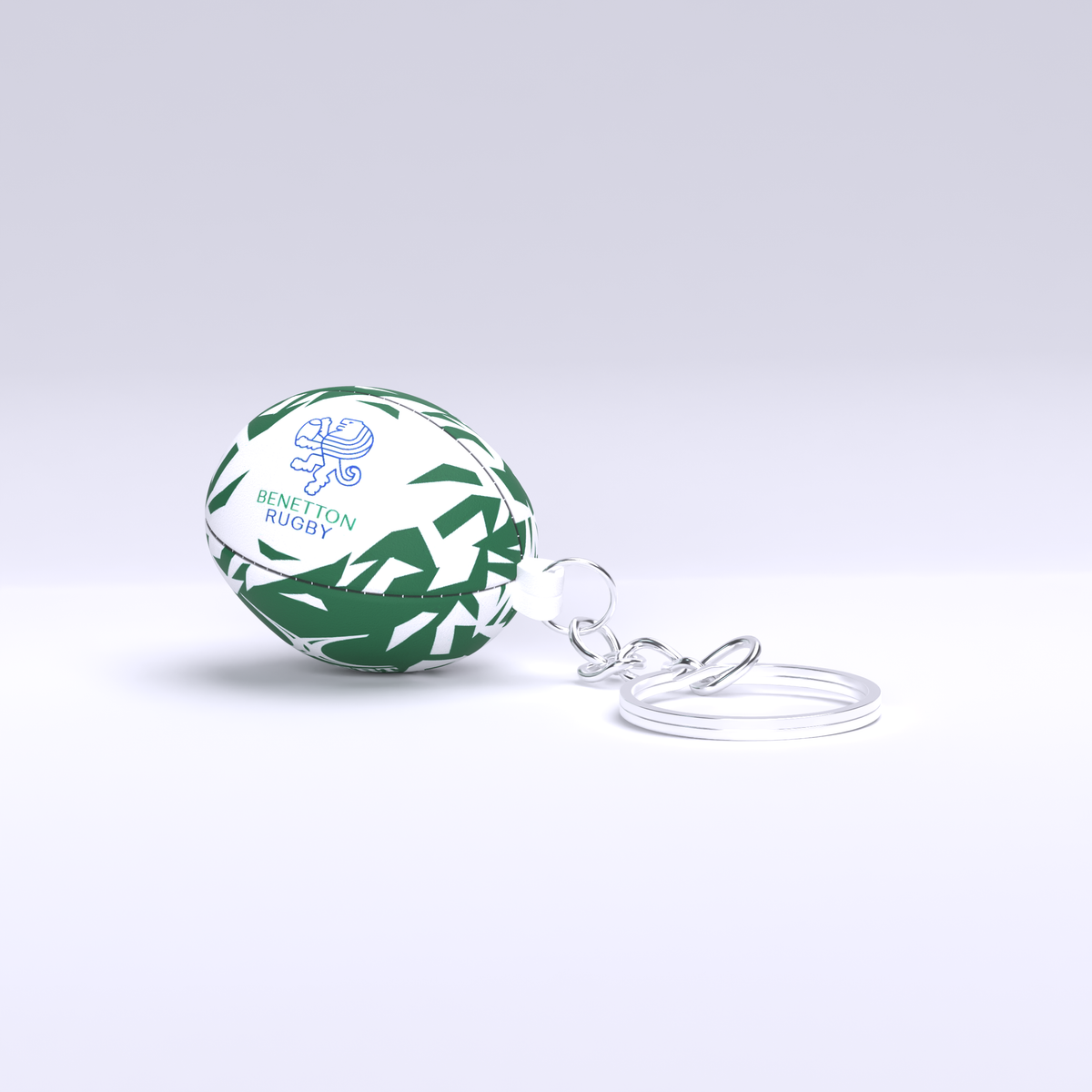 Gilbert Benetton Rugby Keychain