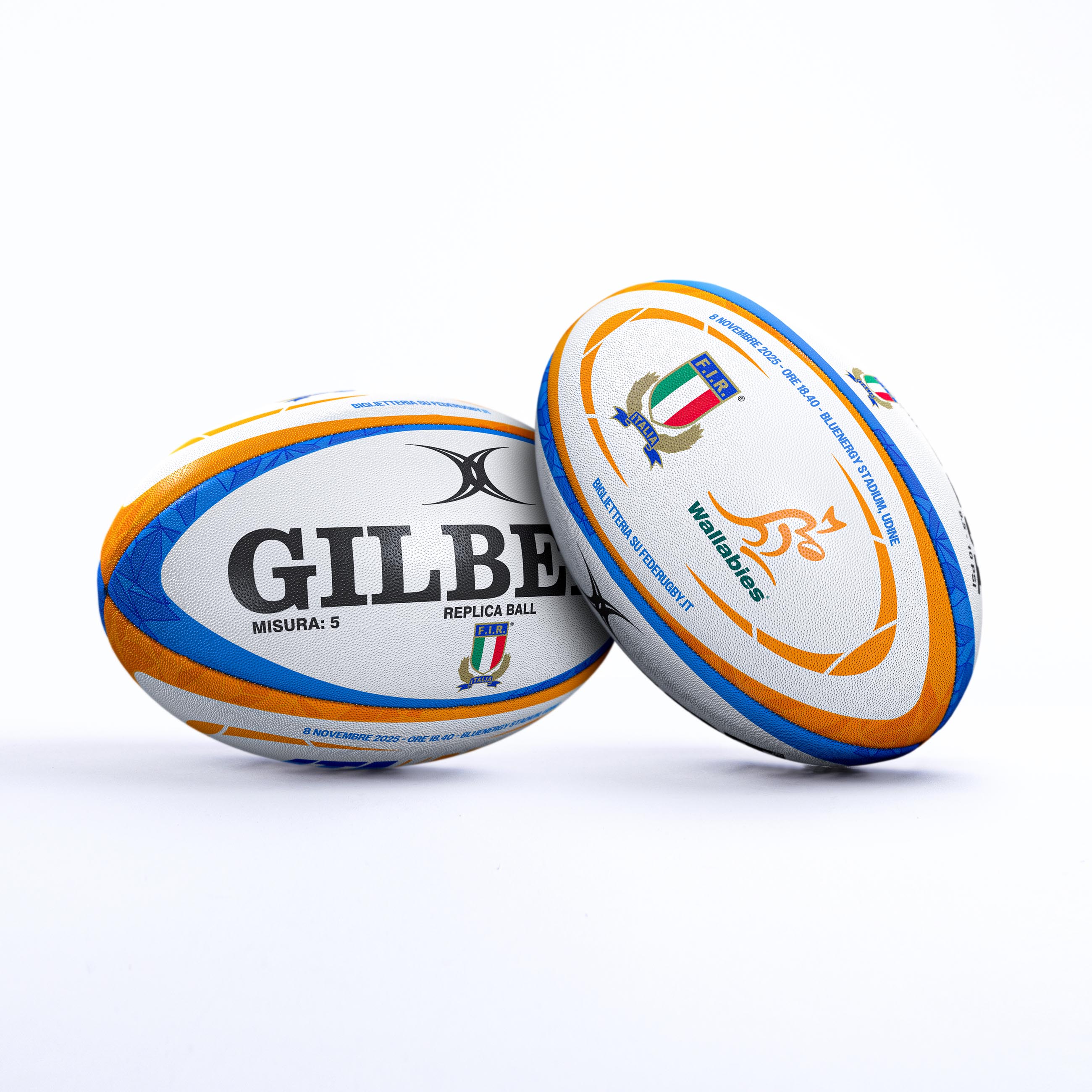Pallone Gilbert ITALIA vs AUSTRALIA 2025