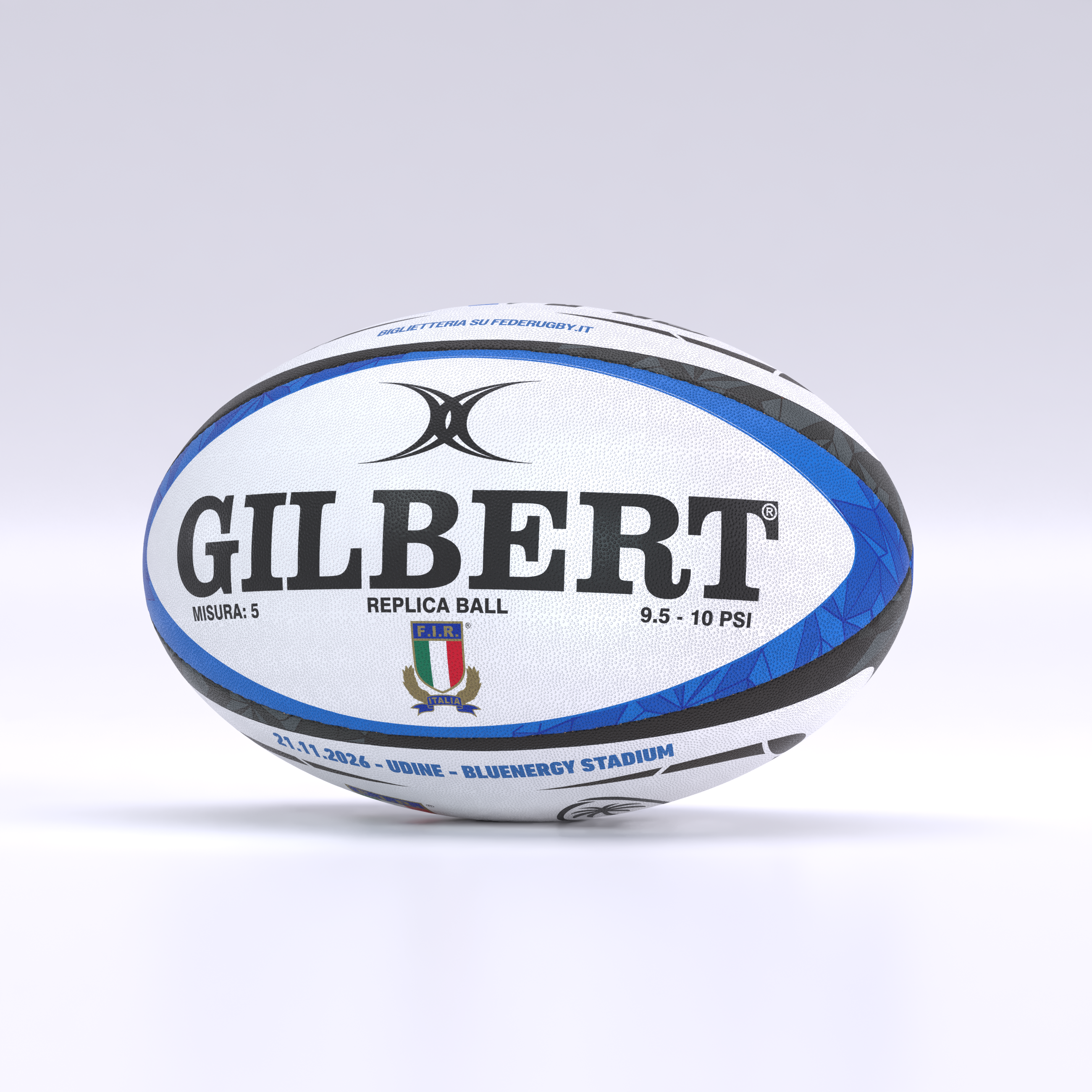 Pallone replica Italia vs Fiji sz. 5 - LIMITED EDITION