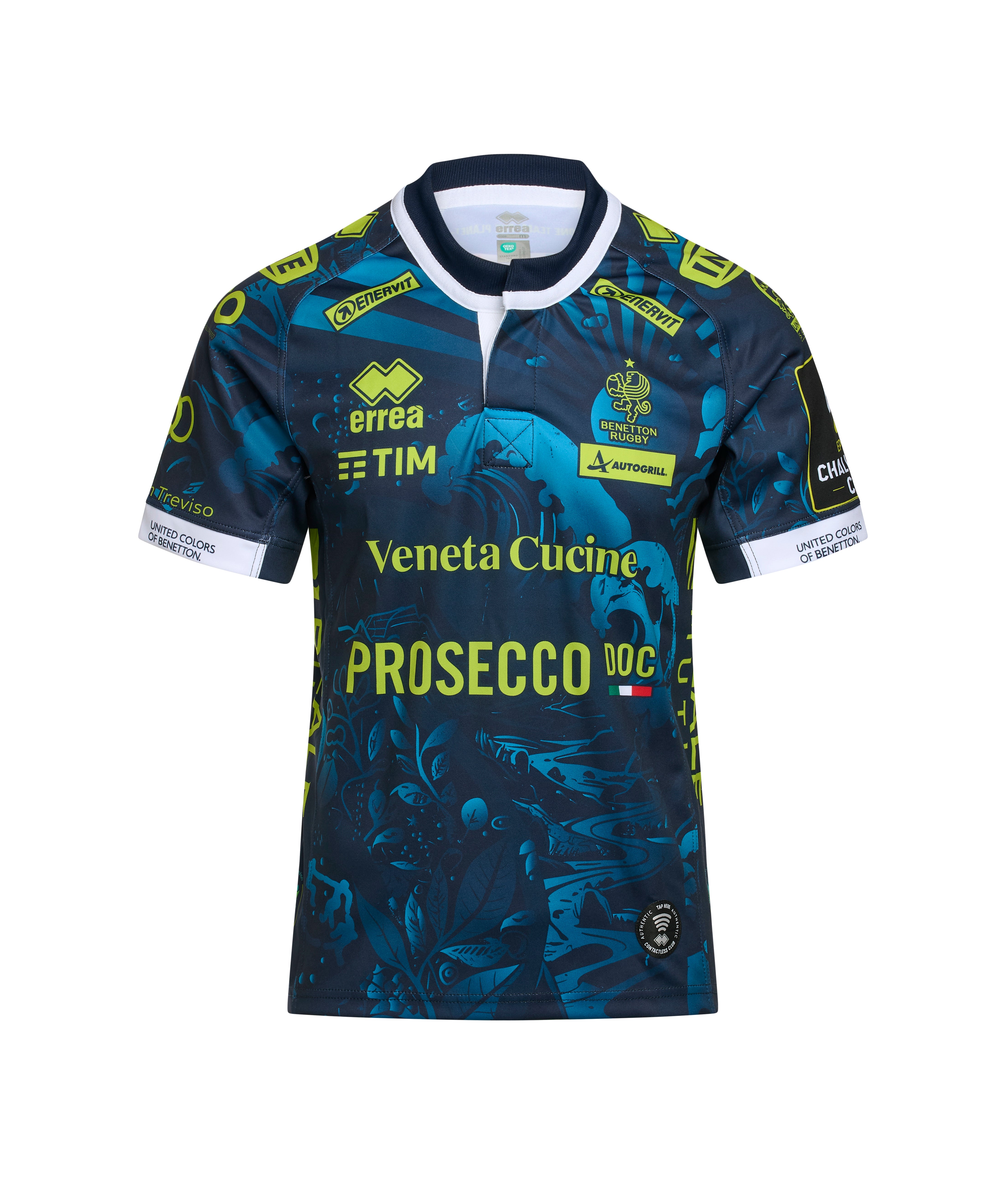 MAGLIA GARA AWAY BENETTON RUGBY 25-26