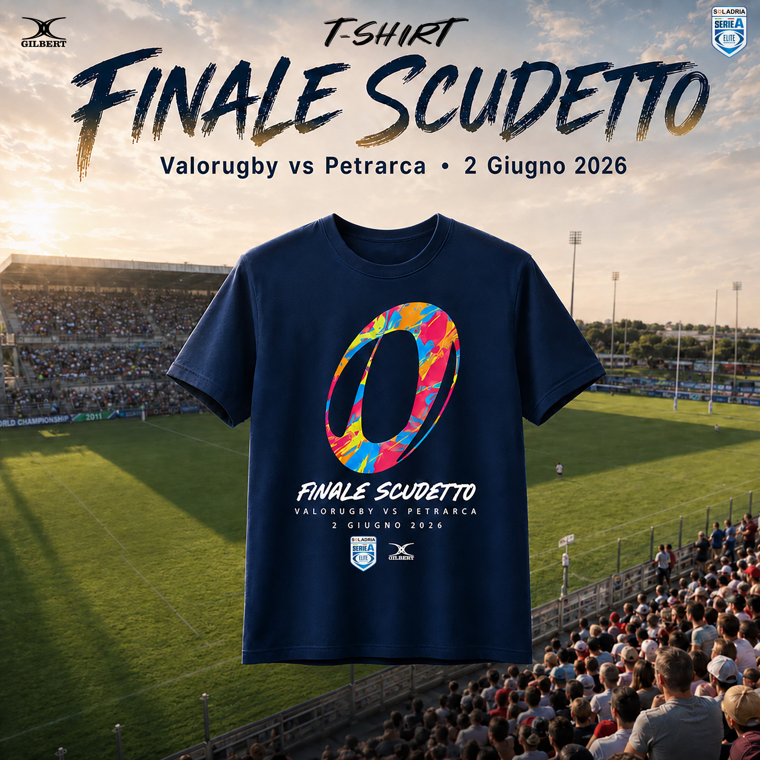 Tshirt Gilbert Finale Scudetto 2026