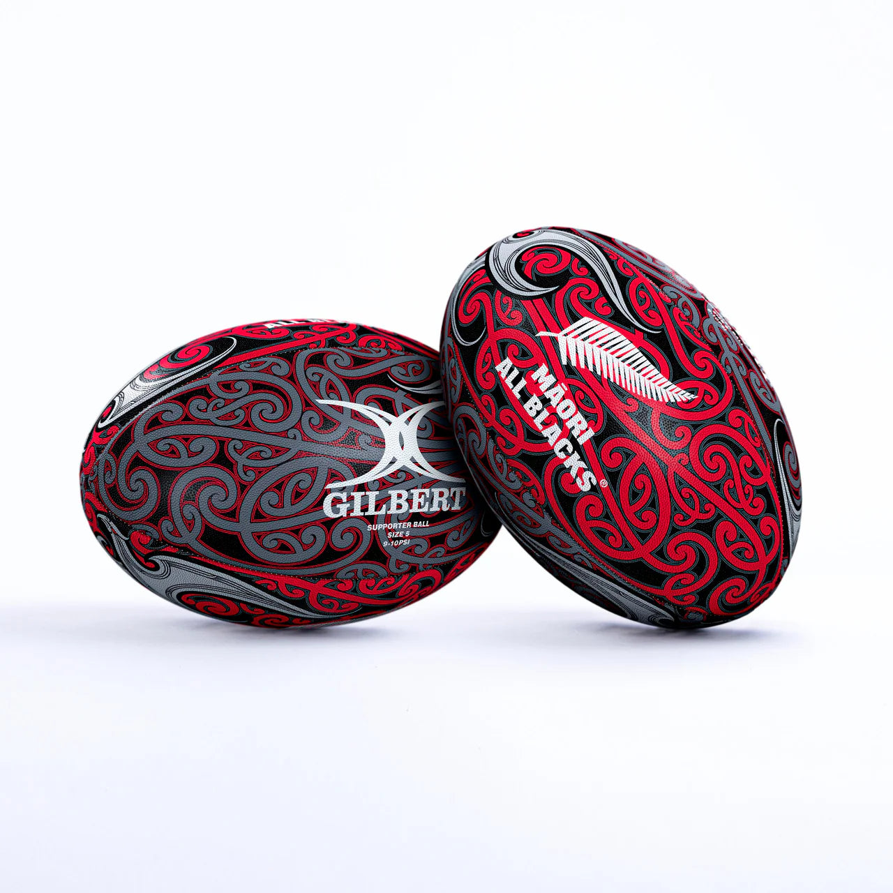 Pallone Gilbert Supporter Māori All Blacks